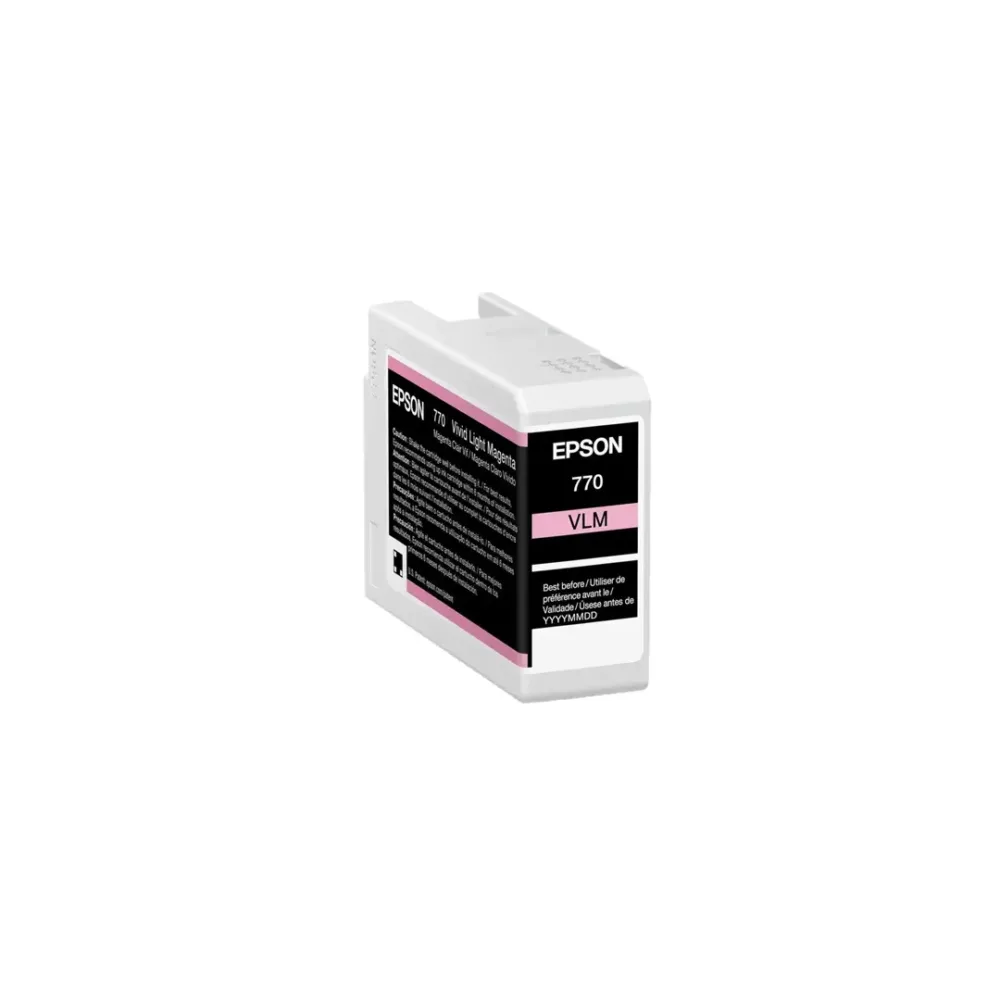 Cartucho de Tinta Epson T770 Magenta Claro 25 ml UltraChrome PRO10