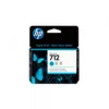 Cartucho de Tinta HP 712 Cyan 29 ml para DesignJet Original