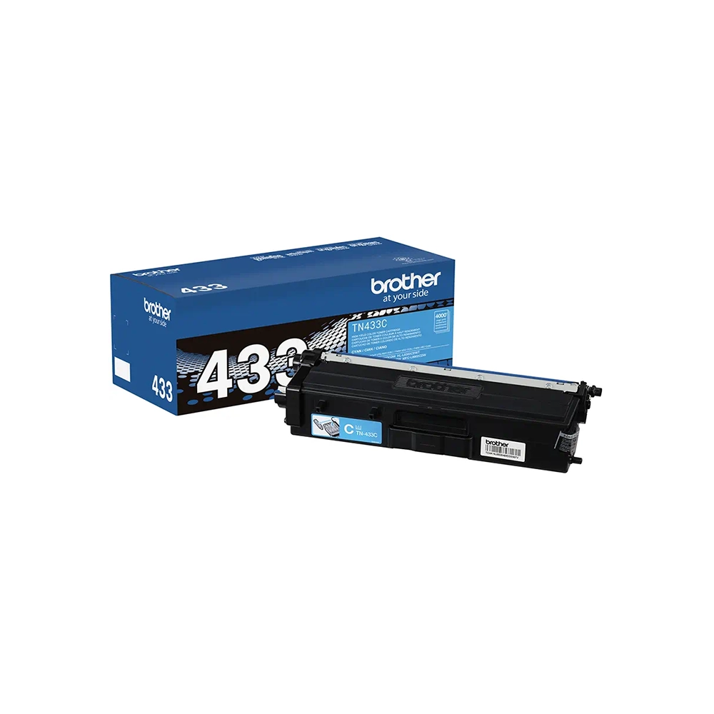 Toner Brother TN433C cian alto rendimiento original 4000 paginas laser