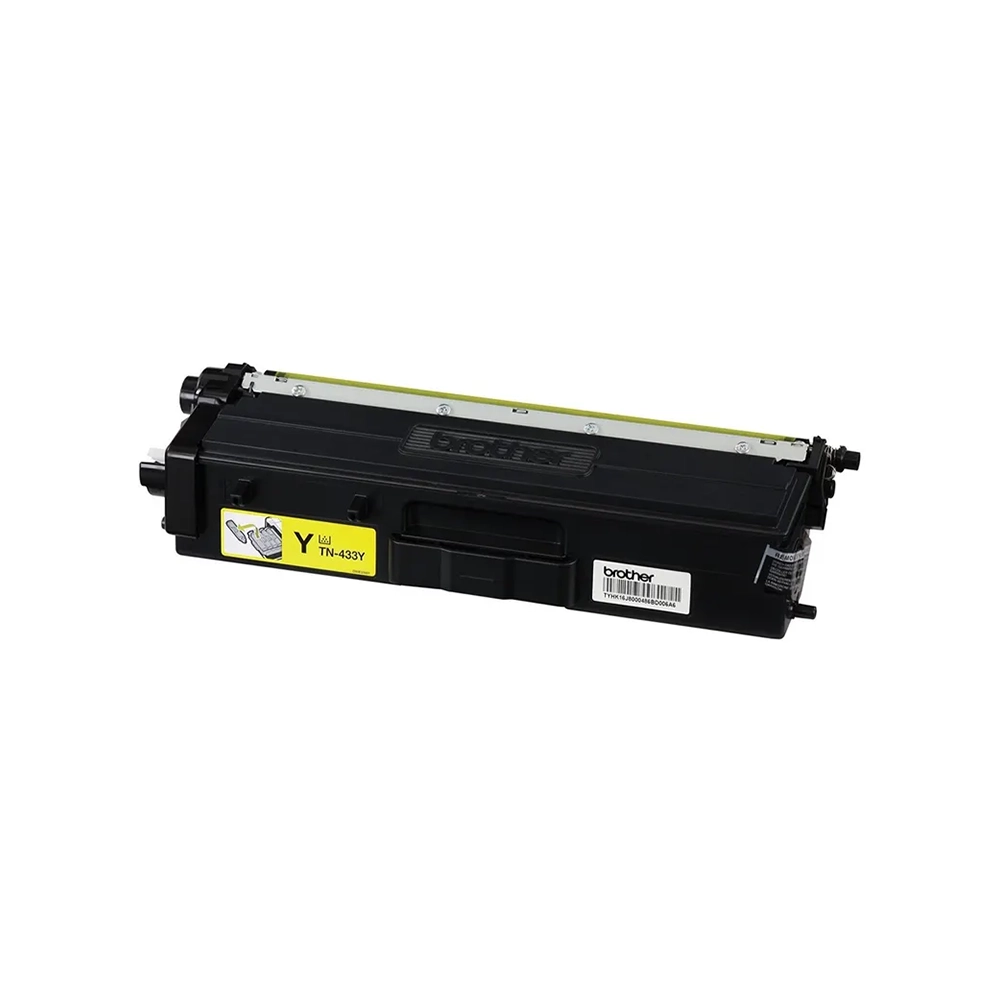 Toner Brother TN433Y amarillo alto rendimiento para impresora laser