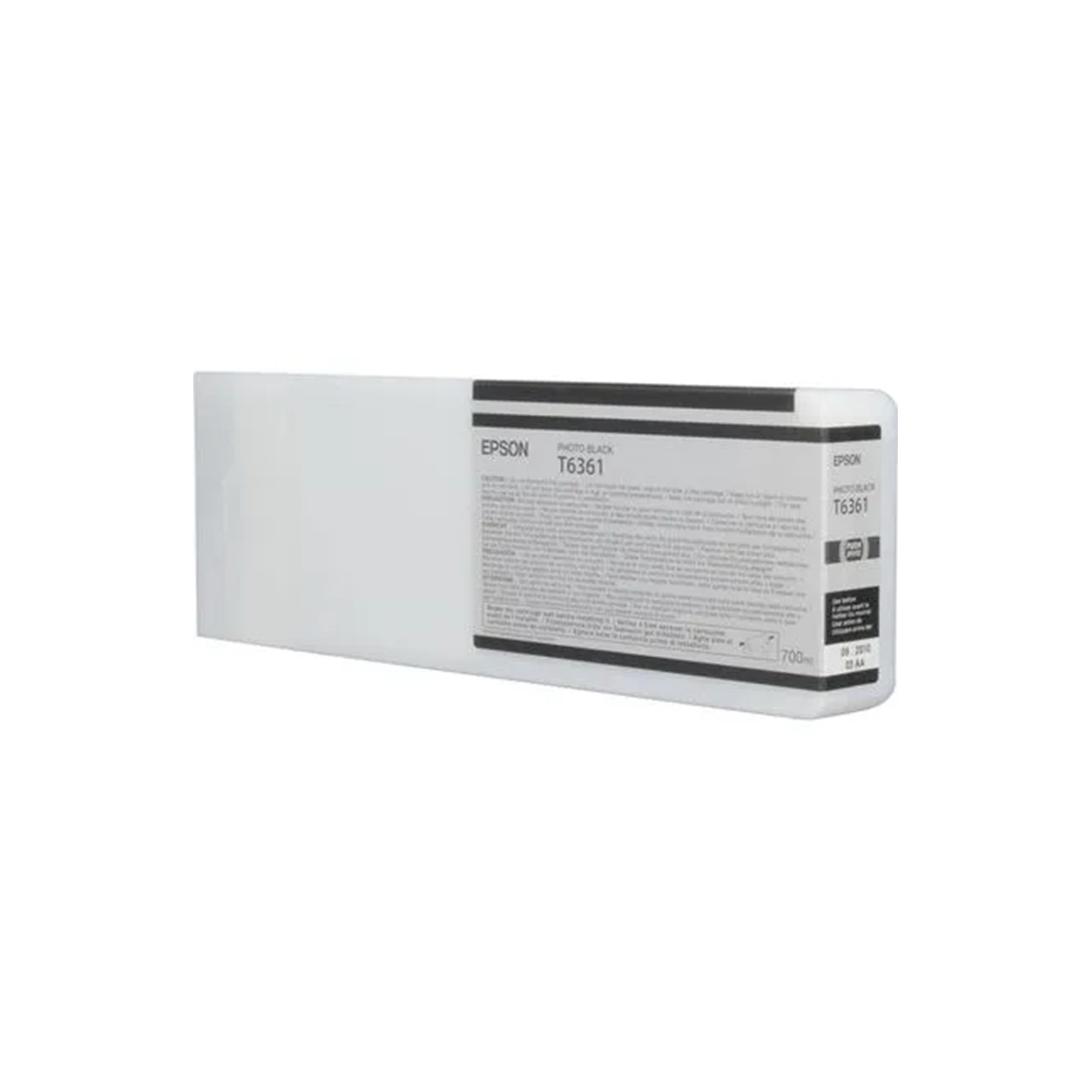 Cartucho tinta Epson UltraChrome HDR T636100 negro foto 700ml