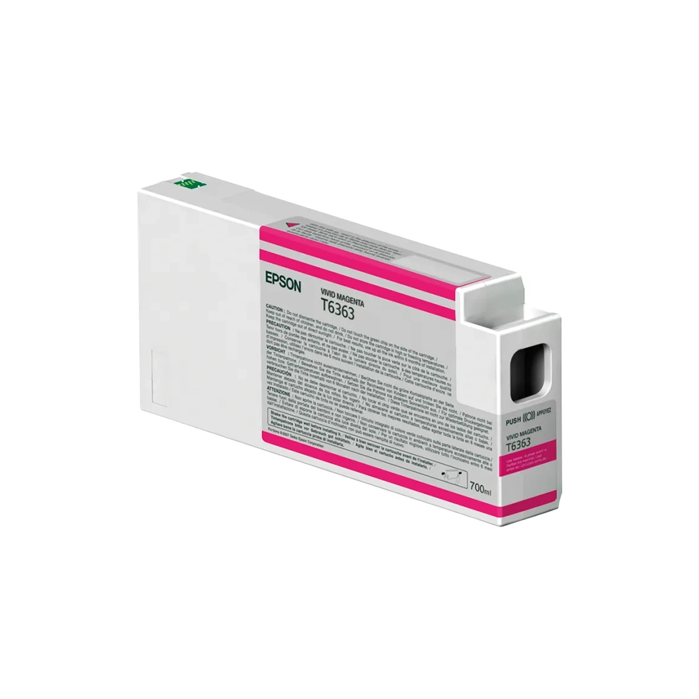Cartucho tinta Epson UltraChrome HDR T636300 magenta vivo 700ml