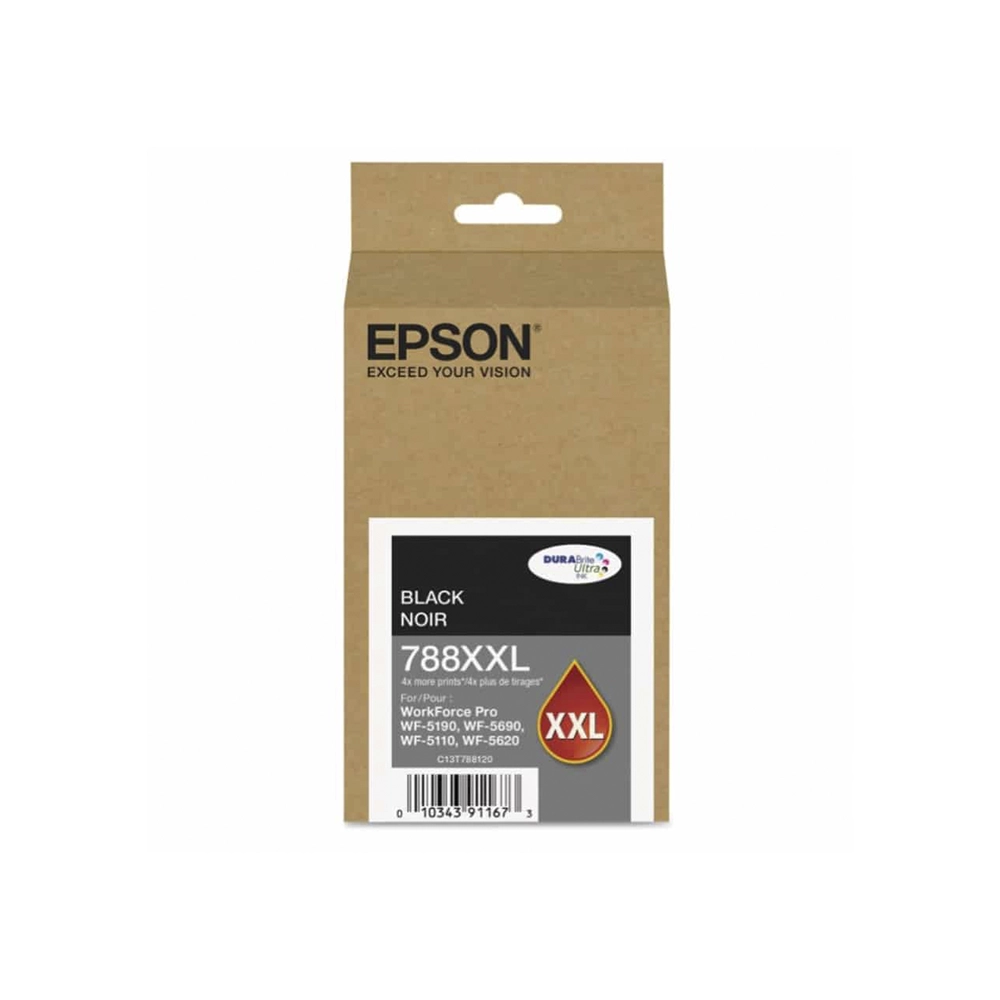 Cartucho tinta negra Epson WF-5190 WF-5690 DURABrite Pro