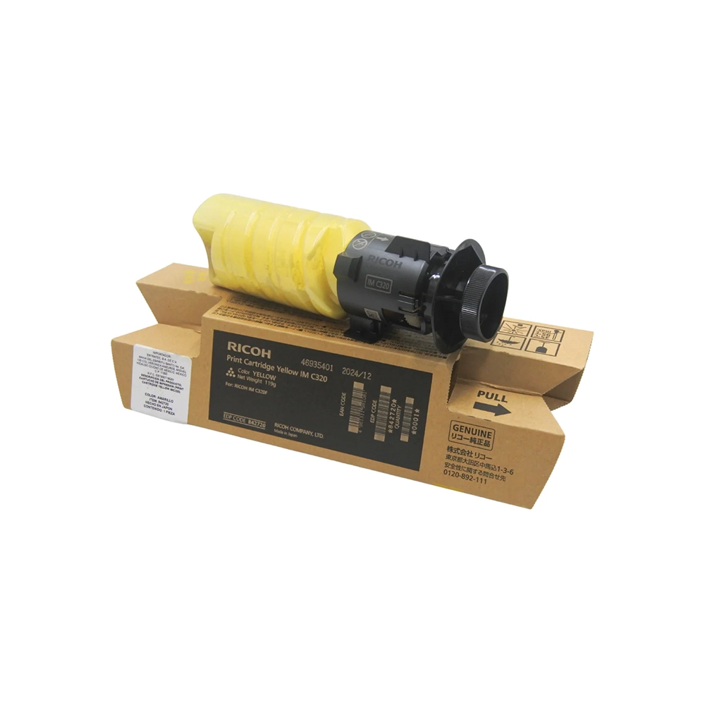 Cartucho toner yellow Ricoh 842790 para M C320FW 7500 paginas