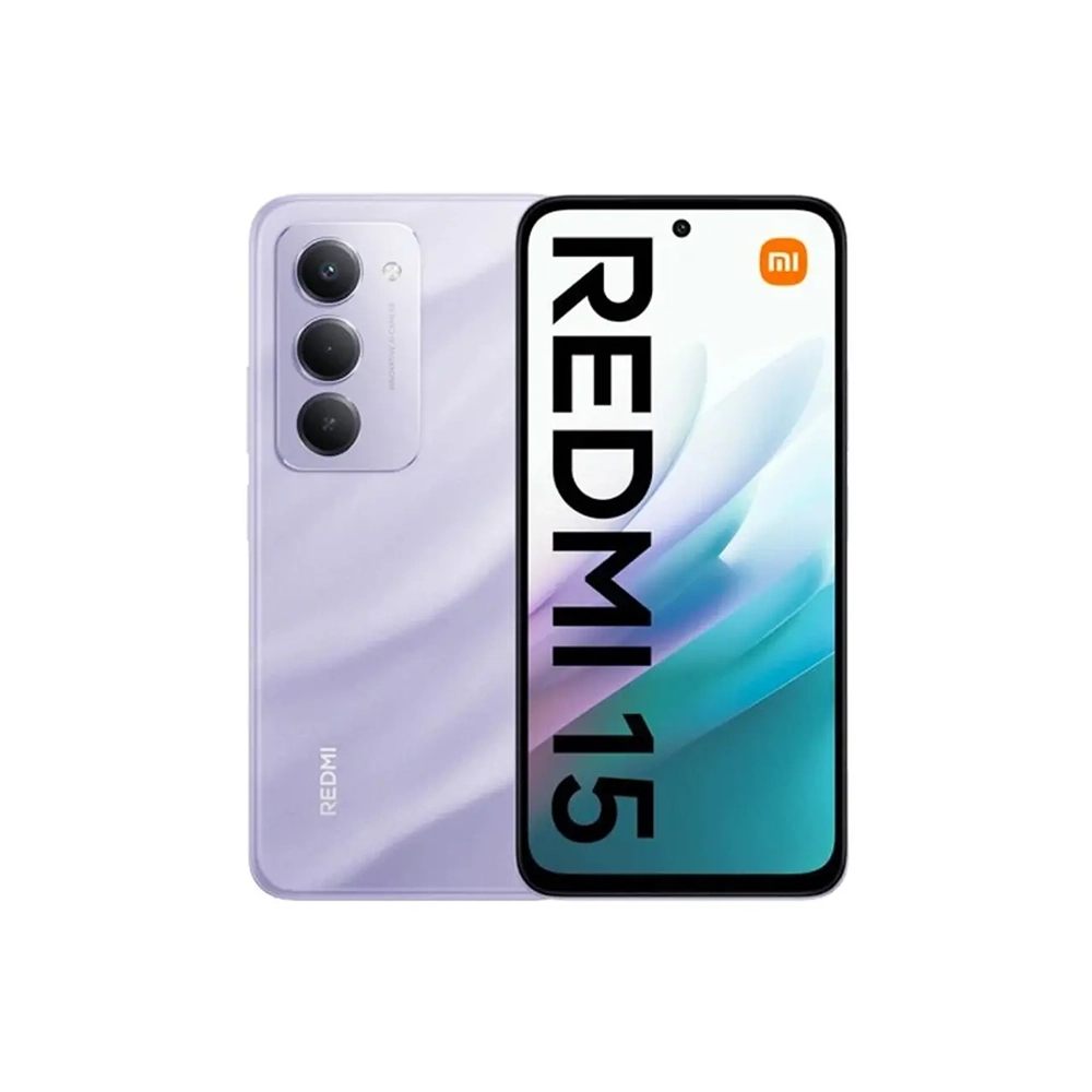 Celular Redmin 15 8GB RAM 256GB Morado Arena Estilo Moderno