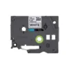 Cinta Etiqueta Brother TZe-231G Negro sobre Blanco 12 mm Laminada