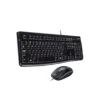 Combo Logitech MK120 Teclado y Mouse USB Resistente Salpicaduras