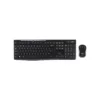 Combo Teclado y Mouse Logitech MK270 Inalámbrico Negro 2.4 GHz