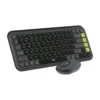 Combo Teclado y Mouse Logitech POP ICON Bluetooth Español Graphite Moderno