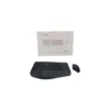 Combo Teclado y Mouse Slim Inalámbrico Blanco 2.4GHz Membrana Antisalpicaduras