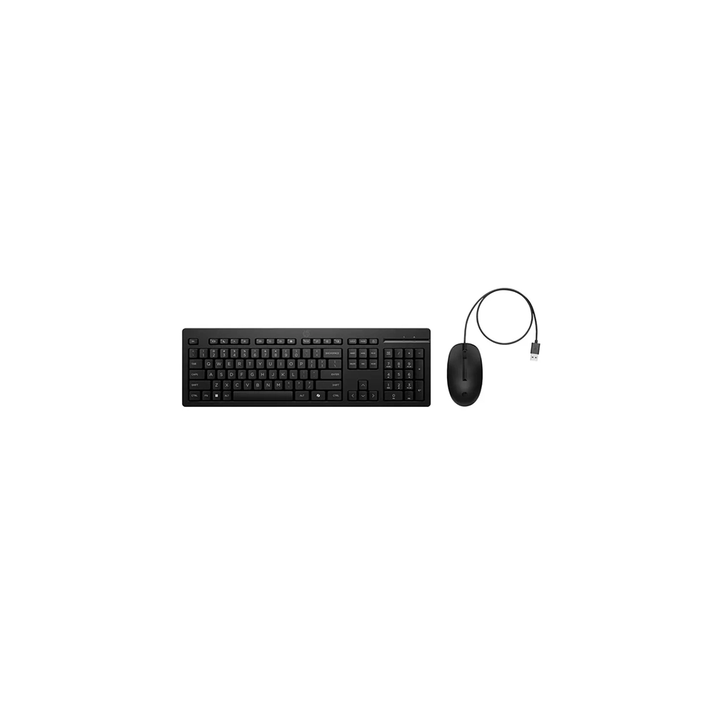 Combo Teclado y mouse con cable HP 225 MSE usb-a