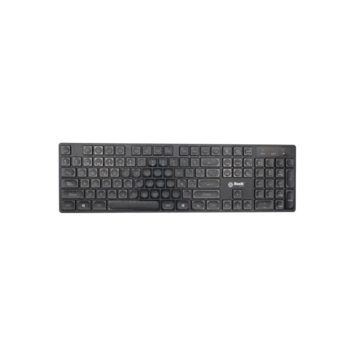 Combo teclado y mouse BasikTech alámbrico cómodo oficina