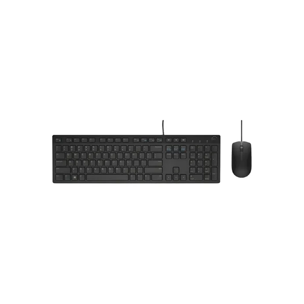 Combo teclado y mouse Dell KB216T1 USB para oficina y hogar
