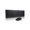 Combo teclado y mouse Lenovo alámbrico español diseño cómodo