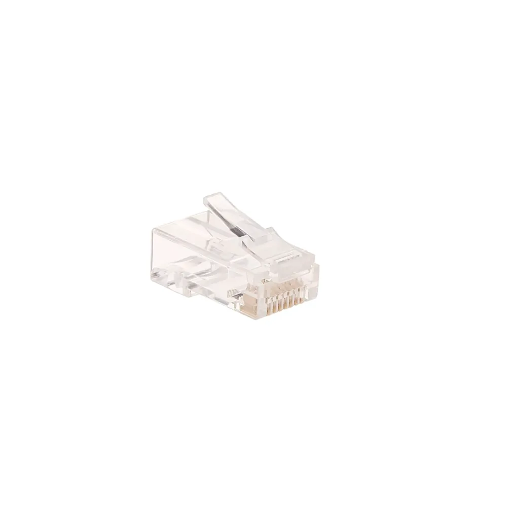 Conector RJ45 Cat 6 Powest UTP plástico alto impacto 10 unidades
