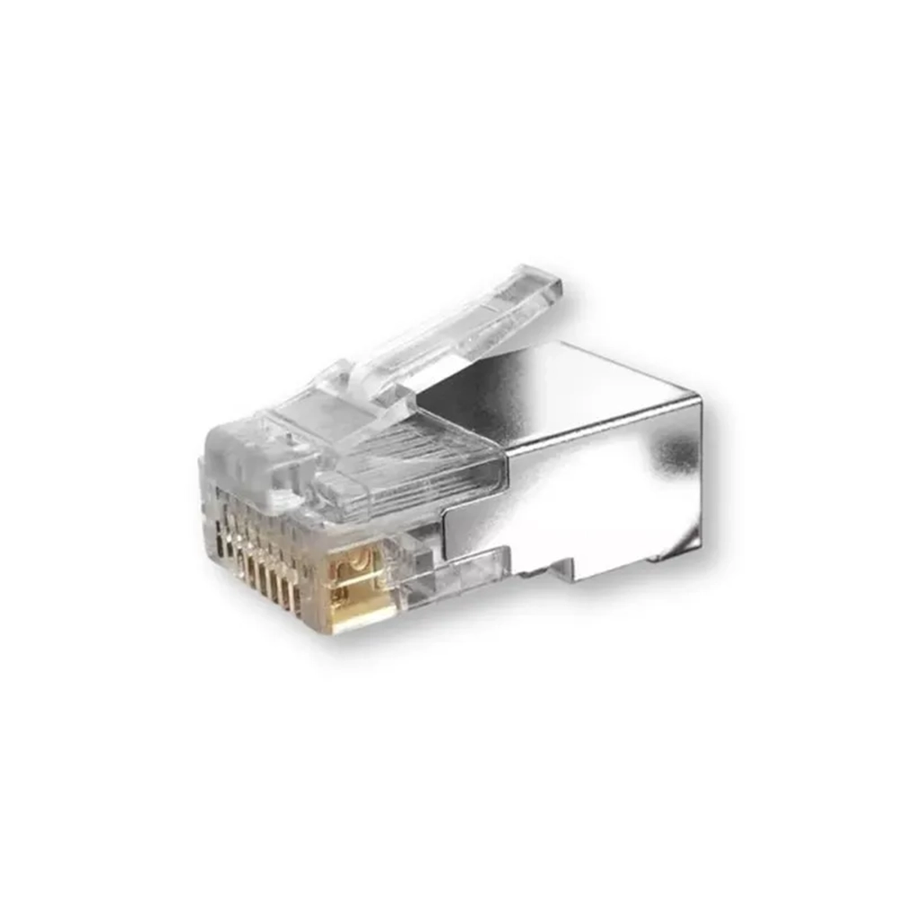 Conectores RJ45 Cat 6A FTP Metálicos Bolsa 10 Unidades Profesionales