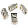 Conectores RJ45 Cat 6A FTP Metálicos Bolsa 10 Unidades Profesionales