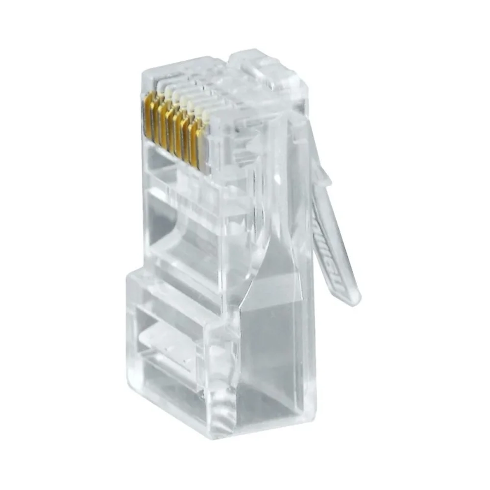 Conector RJ45 Cat6 Gold Plated 3U X10 Unidades Alta Velocidad