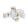 Conector RJ45 Cat6 Gold Plated 3U X10 Unidades Alta Velocidad
