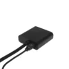 Convertidor HDMI a VGA Negro con Audio HD Estéreo Plug & Play