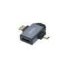 Convertidor Micro HDMI CH 01M Adaptador Mini/Micro a HDMI Universal