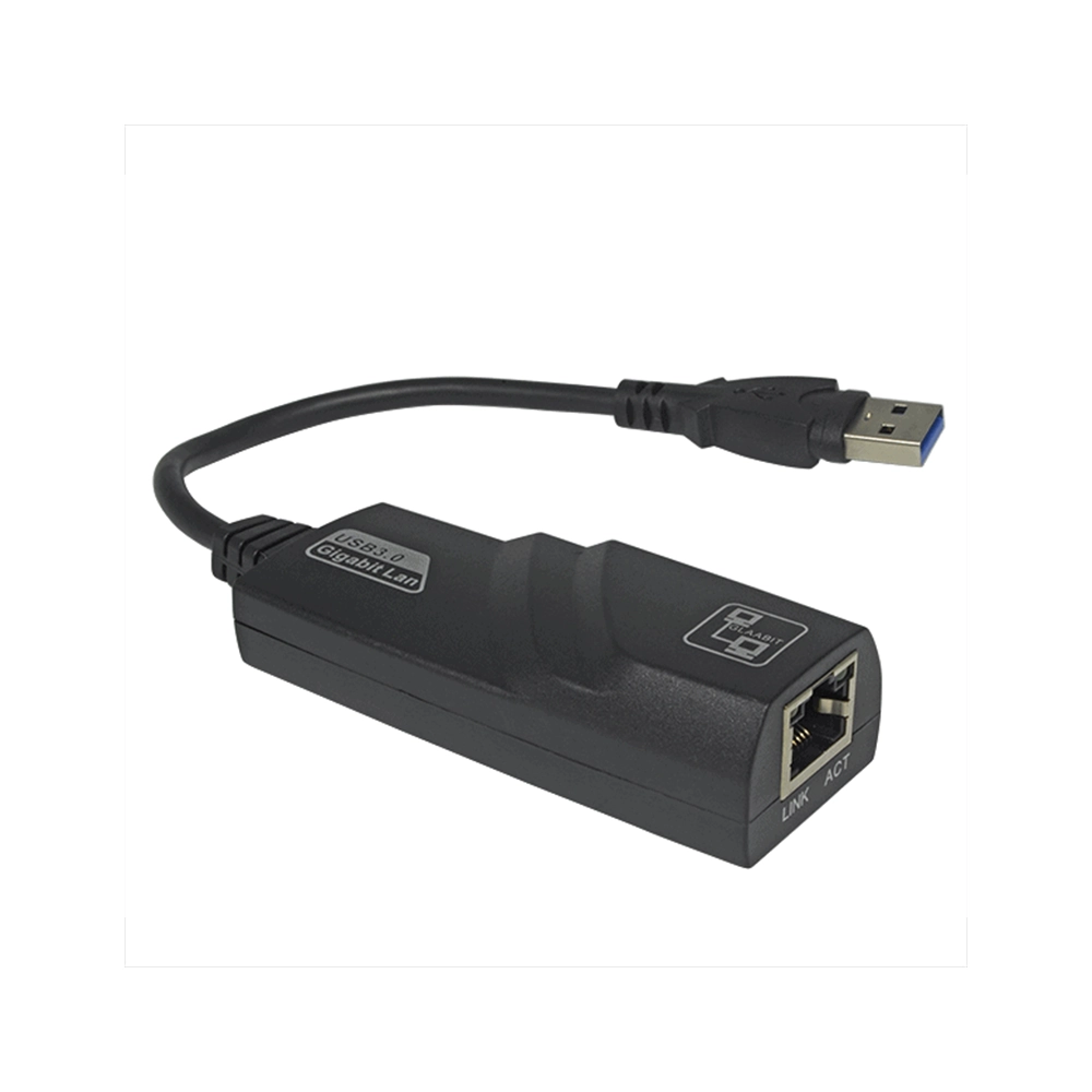 Convertidor USB 3.0 a RJ45 Land Gigabit B556 Alta Velocidad 1000Mbps