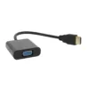 Convertidor VGA a HDMI Full HD 1080p Audio Auxiliar Universal
