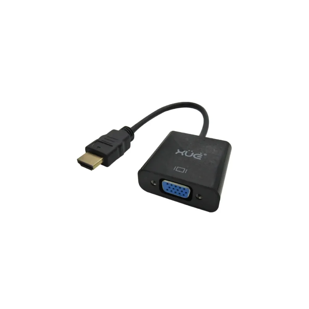 Convertidor XUE CNV-HXU-0979 HDMI a VGA Full HD con audio 20cm