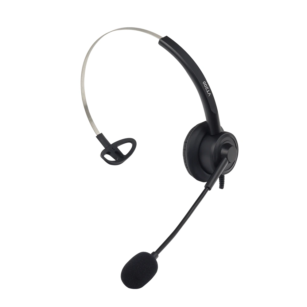 Diadema Mono Jaltech Tipo C y USB Micrófono Rotación Profesional