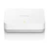 Switch D-Link DGS-1005A 5 puertos gigabit sobremesa silencioso