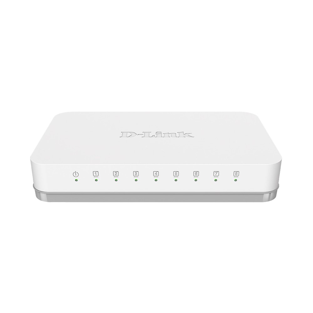 Switch D-Link DGS-1008A 8 Puertos Gigabit Ecológico SOHO