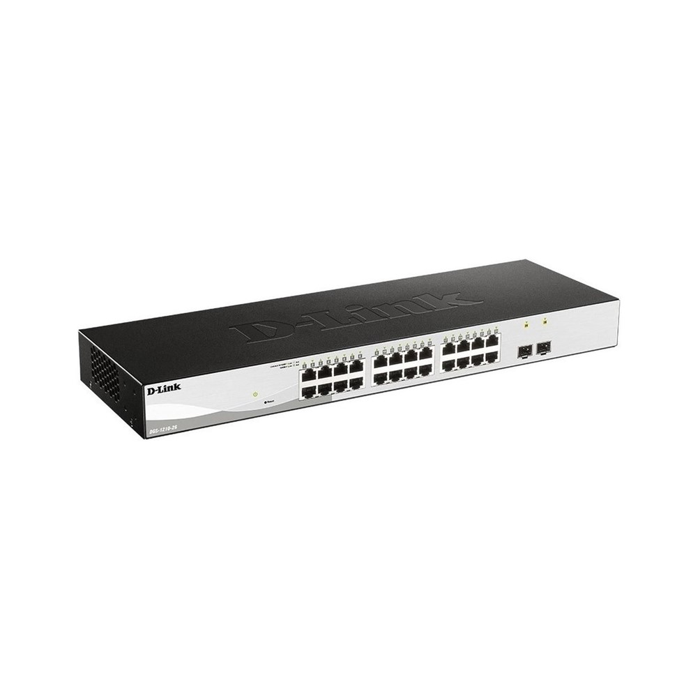 Switch Gigabit D-Link DGS-1210-26 Smart Managed 24 Puertos L2