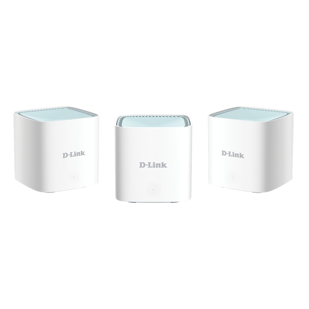 Kit mesh WiFi 6 D-Link M15-3 AX1500 cobertura hogar y oficina