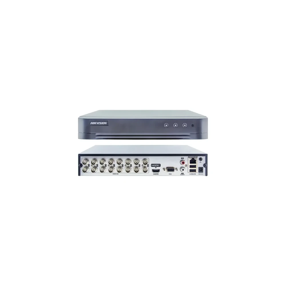 DVR 16 Canales Hikvision DS-7216HGHI-M1 1080P Multiformato Profesional