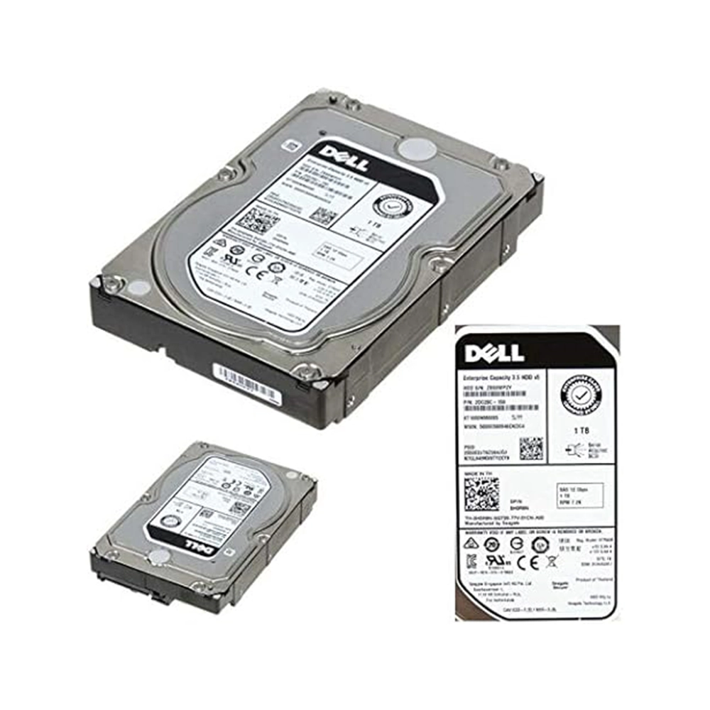 Disco Duro Dell 1TB 3.5 SATA 7200 rpm 512n para Servidor