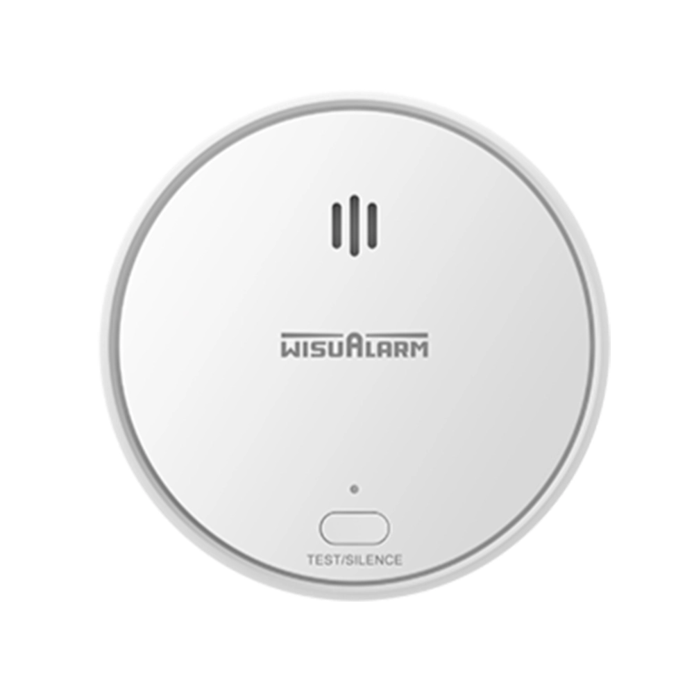 Detector de Humo Autónomo WisuAlarm 10 Años Sensor Espectro Dividido