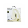 Diadema Bluetooth ZB68 blanca inalámbrica plegable