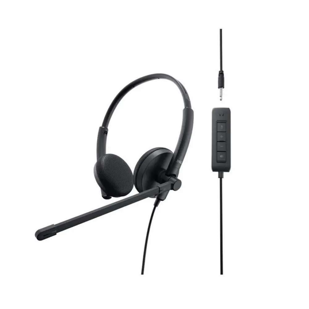 Diadema-Dell-Stereo-USB-WH1022-Cancelación Diadema Dell Stereo USB WH1022 Cancelación Ruido Micrófono Unidireccional