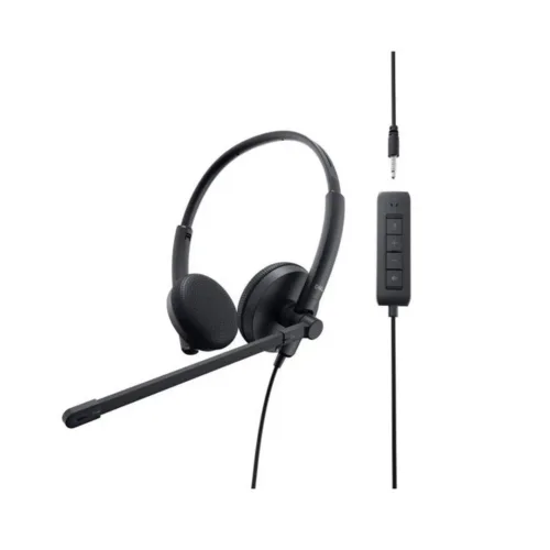 Diadema-Dell-Stereo-USB-WH1022-Cancelación Diadema USB Dell WH125 auriculares cableados para oficina y clases
