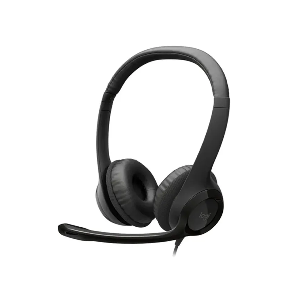 Diadema USB Logitech H390 Negra Micrófono Cancelación de Ruido