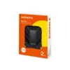 Disco Externo ADATA HD710P 2TB USB 3.2 Negro Antigolpes Resistente