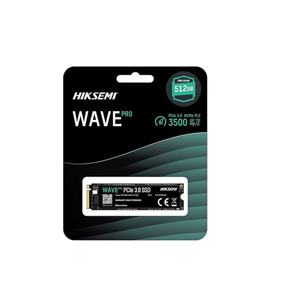Disco Sólido M.2 512GB Hiksemi Wave PCIe3 Alta Velocidad