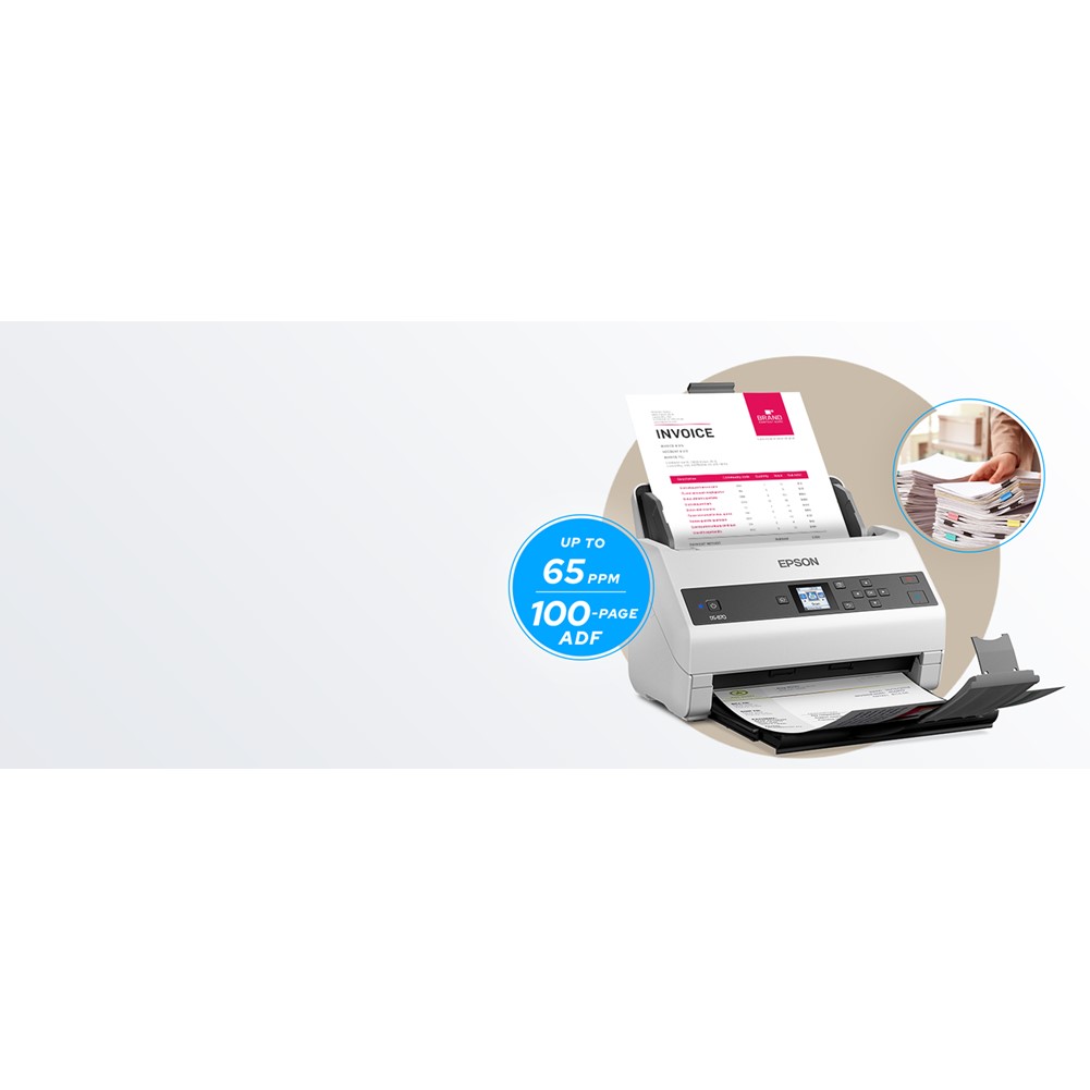 EPSON-B11B250201-1-4.jpg Escáner WorkForce DS-870 Epson Rápido y Robusto para Oficinas