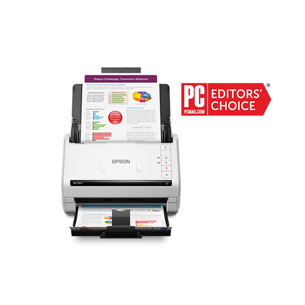 Escáner WorkForce DS-770 II Epson Escaneo Rápido para Alto Volumen