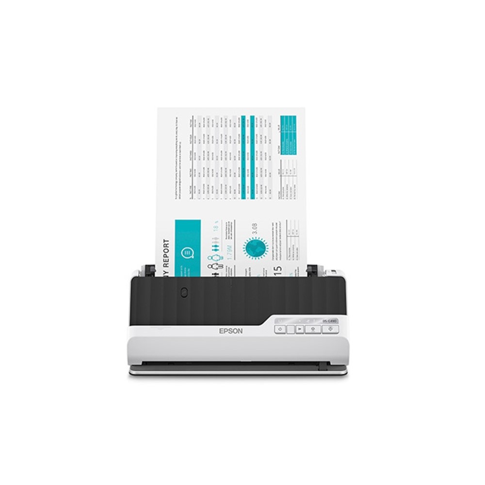 Escáner Compacto Epson WorkForce DS-C490 40 ppm ADF plegable