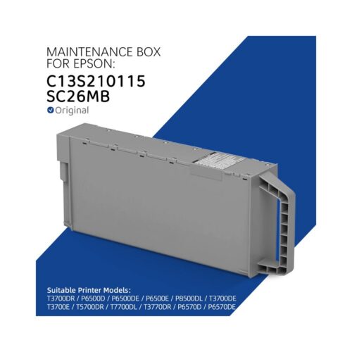 Caja de Mantenimiento Epson T6713 Original para Impresoras EcoTank