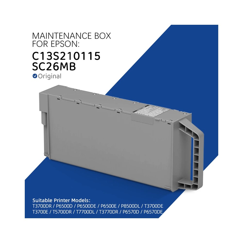 Caja de mantenimiento Epson SureColor T y P Original Alto Rendimiento
