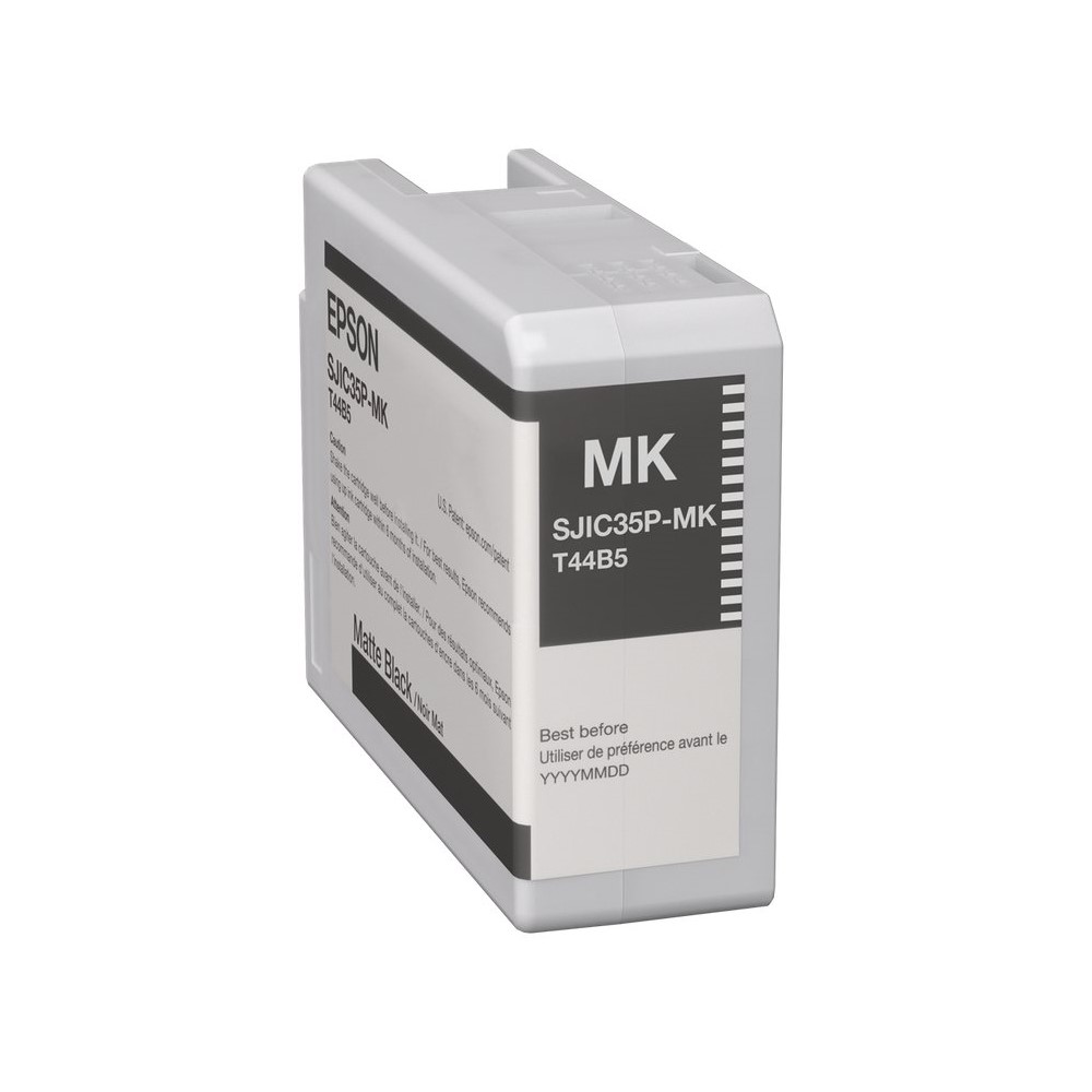 Cartucho Epson Negro Matte SJIC35P(K) Calidad Profesional C6000/C6500
