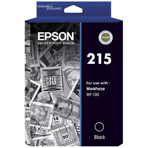 Cartucho Epson WF-100 T215120-AL negro estandar 250 paginas