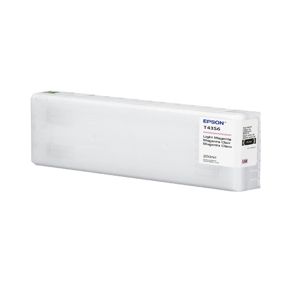 Cartucho de tinta Epson T43S Magenta Claro 200ml profesional